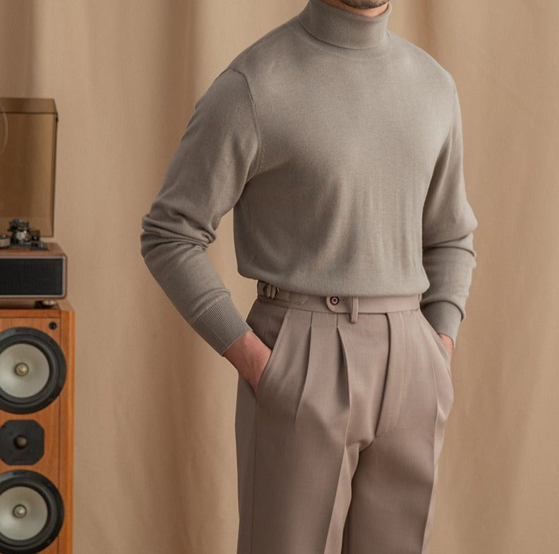 JUDE ROLLKRAGENPULLOVER
