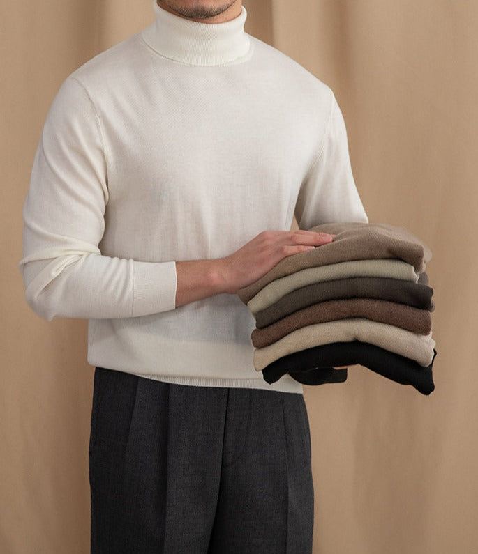 JUDE ROLLKRAGENPULLOVER