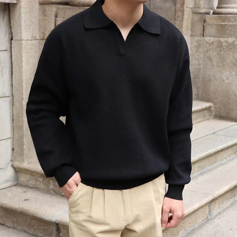 ETHAN V-AUSSCHNITT POLO