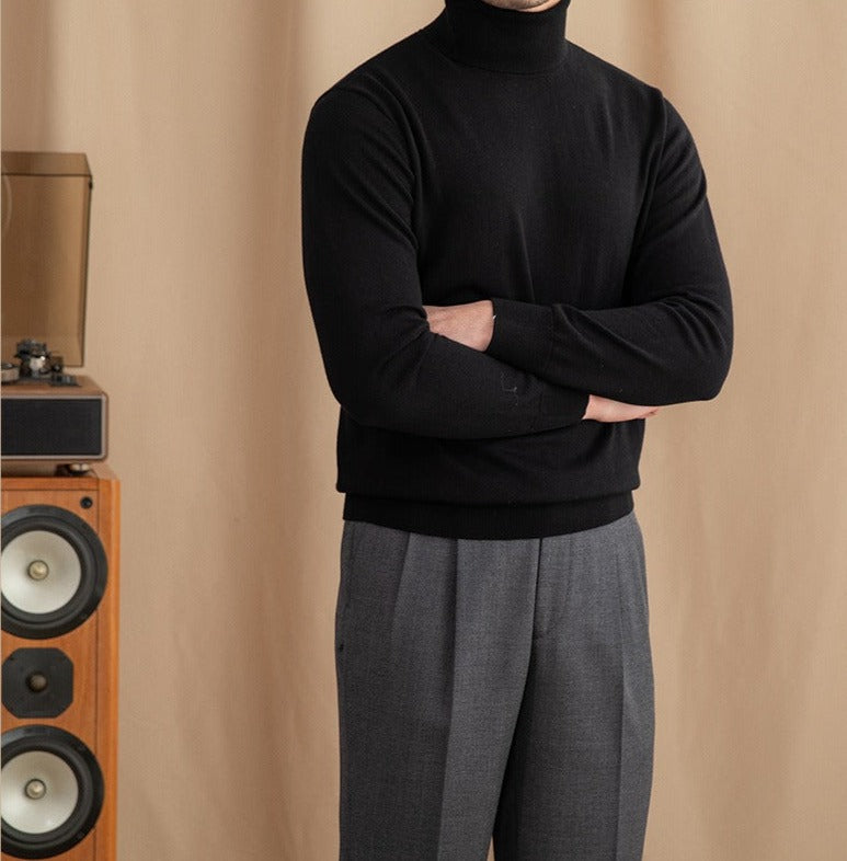 JUDE ROLLKRAGENPULLOVER