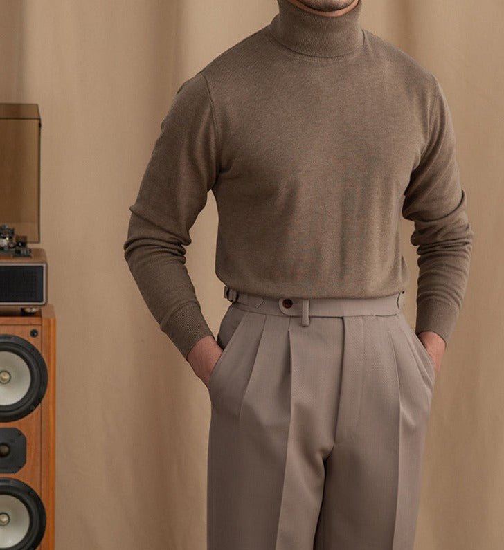 JUDE ROLLKRAGENPULLOVER