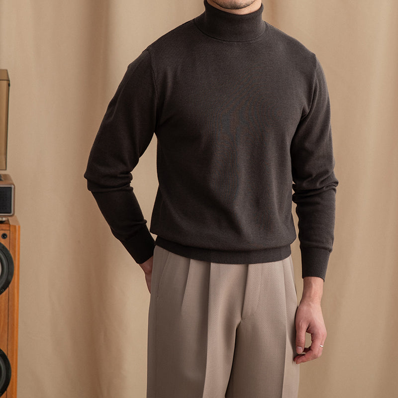 JUDE ROLLKRAGENPULLOVER