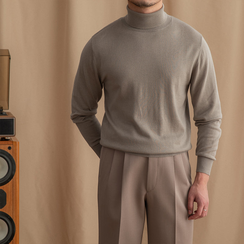 JUDE ROLLKRAGENPULLOVER