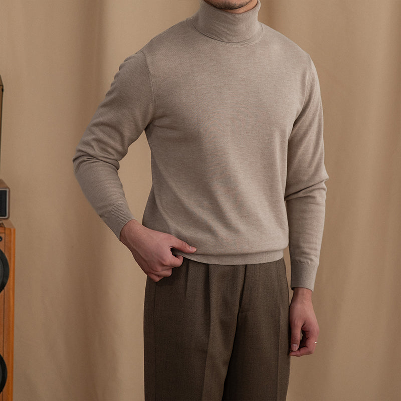JUDE ROLLKRAGENPULLOVER