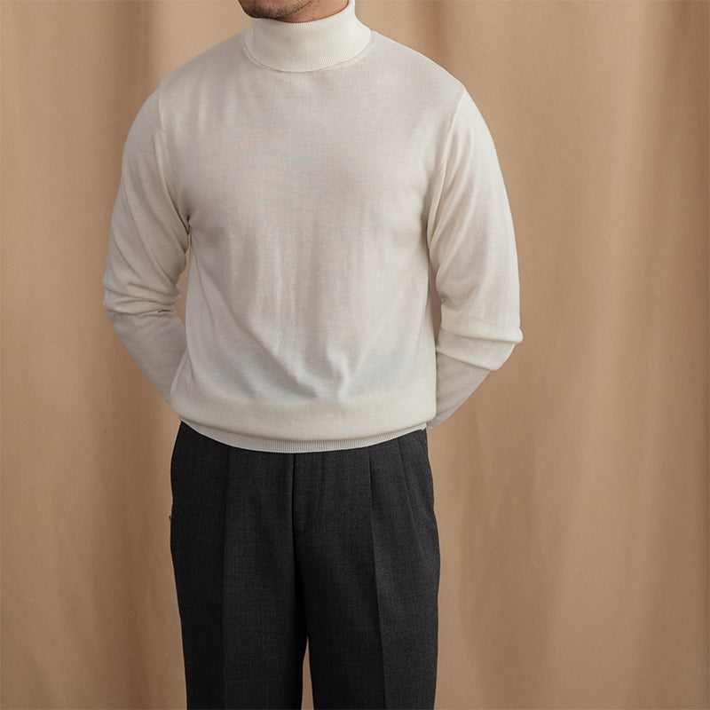 JUDE ROLLKRAGENPULLOVER