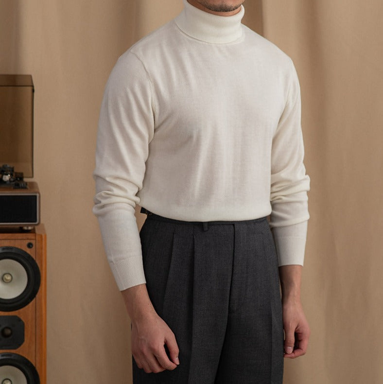 JUDE ROLLKRAGENPULLOVER