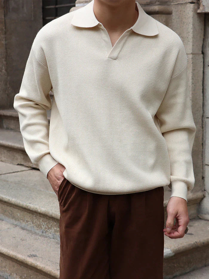 ETHAN V-AUSSCHNITT POLO